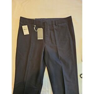 BONOBOS Mens Navy‎ Dress Pants Straight Leg New With Tags Size 35x36